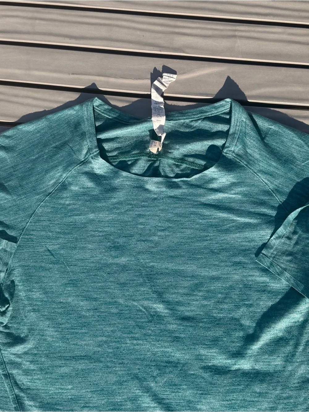 lululemon athletica Teal Short Sleeve Performance Tee